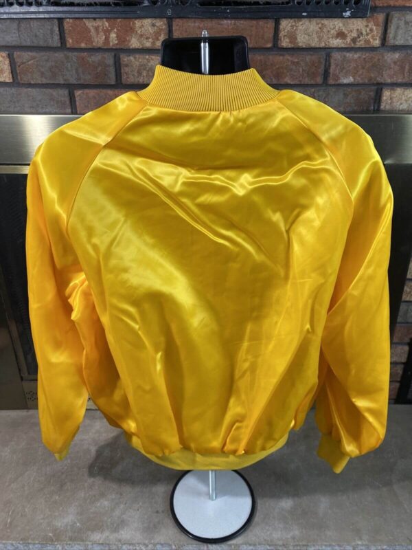 Milwaukee Brewers Yellow MLB Baseball Satin Jacket