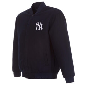 Navy New York Yankees MLB Wool Jacket