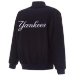 Navy New York Yankees MLB Wool Jacket