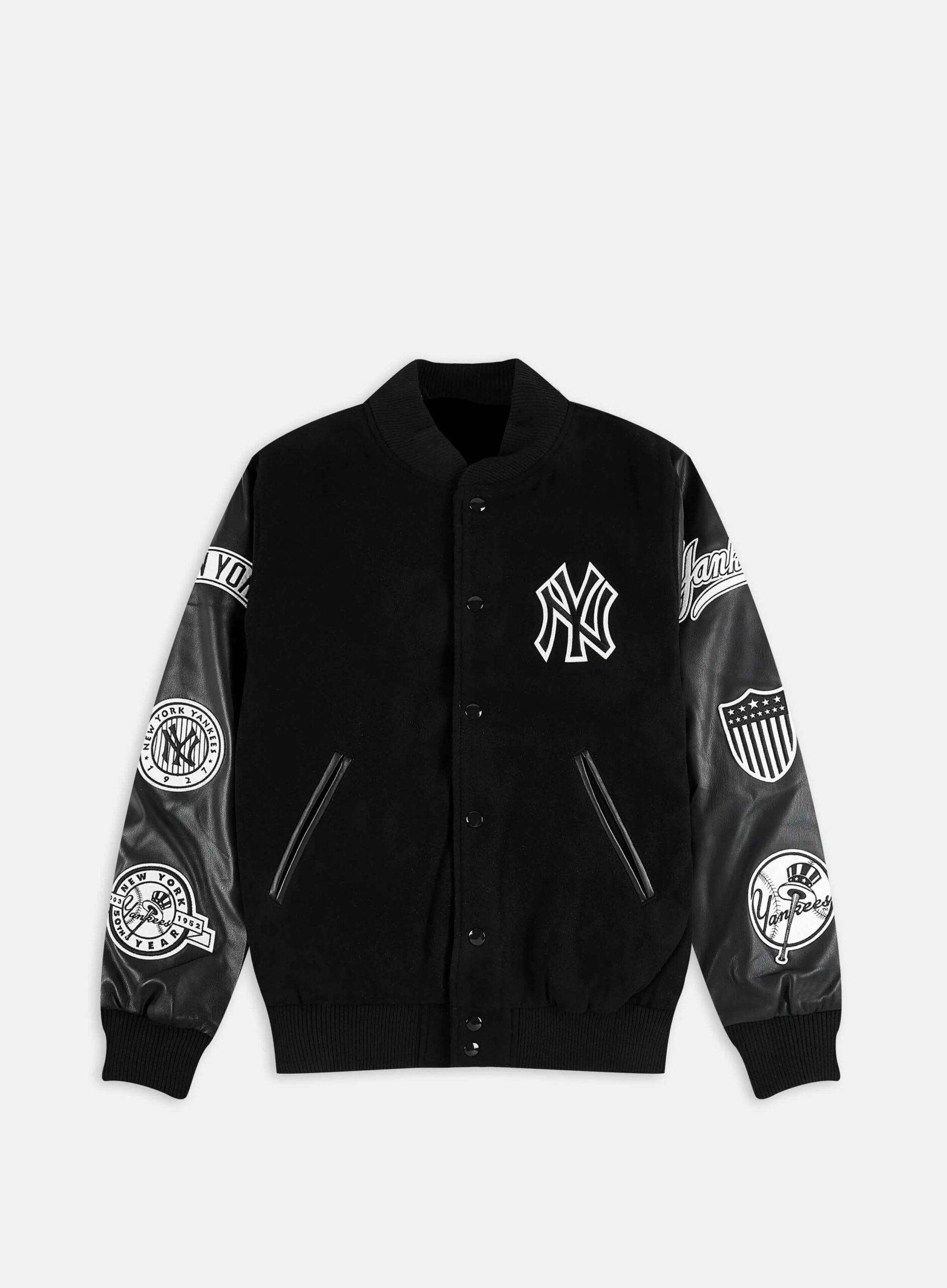 Maker of Jacket Fashion Jackets New Era MLB Heritage York Yankees Varsity
