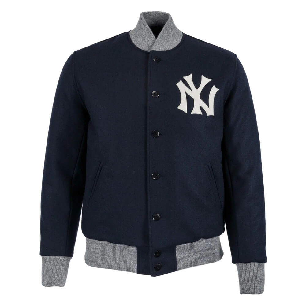 New York Yankees 1936 Navy Wool Jacket (2) New York Yankees 1936 Navy Wool Jacket
