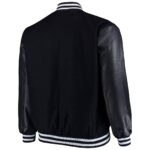 New York Yankees Black Full Snap Varsity Jacket