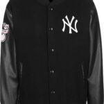 New York Yankees Heritage Black Varsity Jacket