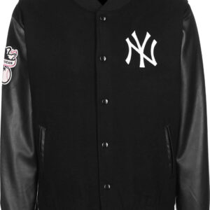 New York Yankees Heritage Black Varsity Jacket