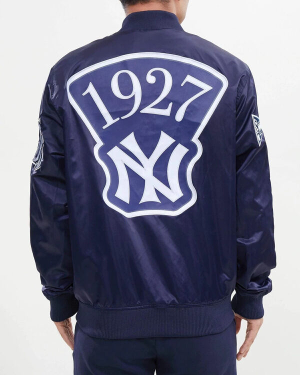 New York Yankees Jeff Hamilton Navy MLB Wool Jacket