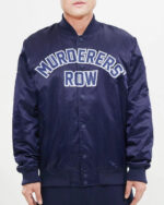 New York Yankees Jeff Hamilton Navy MLB Wool Jacket