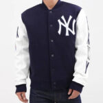 New York Yankees Navy White Varsity Jacket