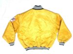 New York Yankees Yellow Snap Satin Jacket