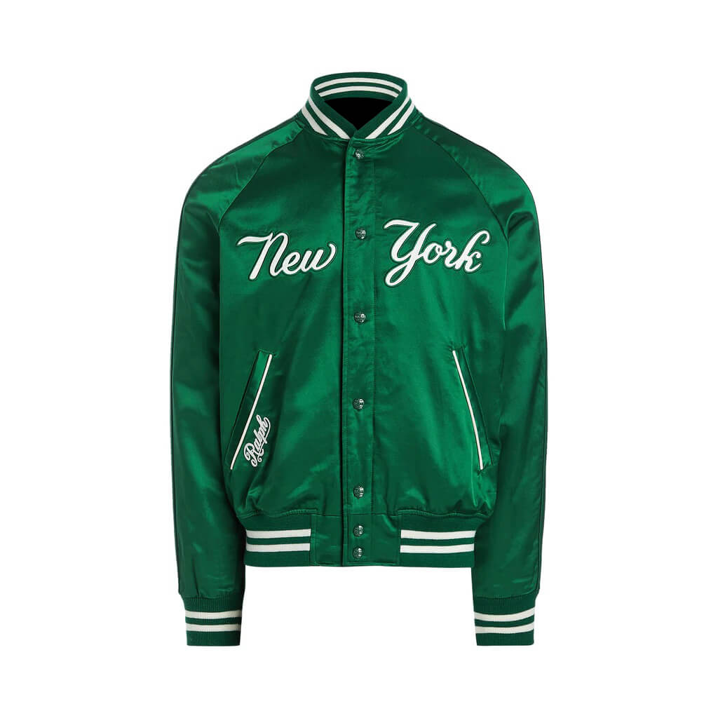 Maker of Jacket Fashion Jackets Polo Ralph Lauren Green New York Yankees