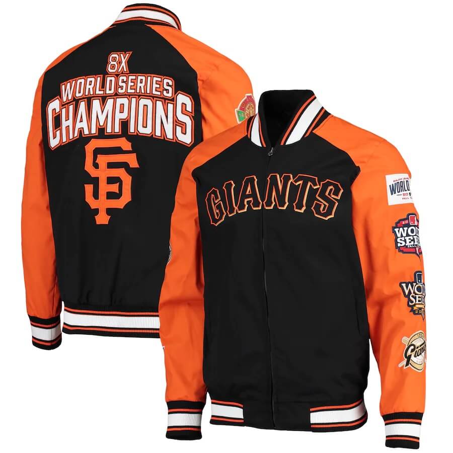 San Francisco Giants 8x World Series Champions Jacket - Maker of Jacket