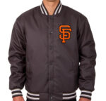 San Francisco Giants Brown Windbreaker Jacket