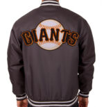 San Francisco Giants Brown Windbreaker Jacket