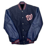 Vintage Washington Nationals Jeff Hamilton Varsity Jacket
