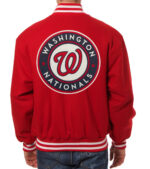 Washington Nationals MLB Red Wool Jacket