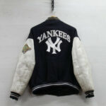 World Series New York Yankees Wool Leather Jacket