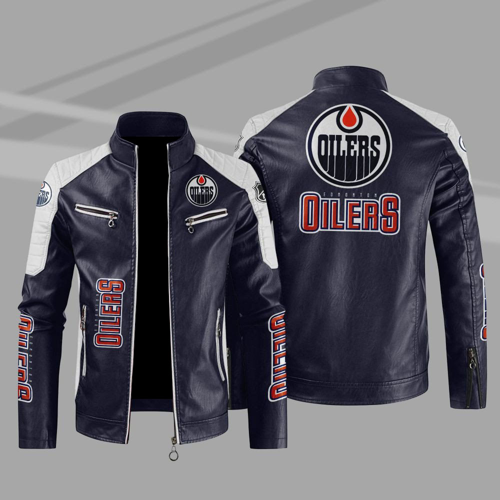 Maker of Jacket NHL Edmonton Oilers Vintage Satin