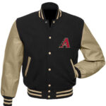 MLB Arizona Diamondbacks Black Varsity Jacket