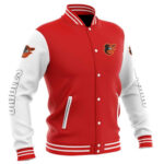 MLB Baltimore Orioles Red Baseball Varsity Jacket