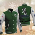 MLB Orange Chicago White Sox Baseball Varsity Jacket