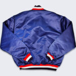 MLB Minnesota Twins Purple Bomber Satin Jacket