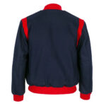 MLB Navy Red Minnesota Twins Textile Jacket