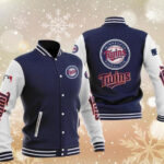 MLB Purple Minnesota Twins Baseball Varsity Jacket