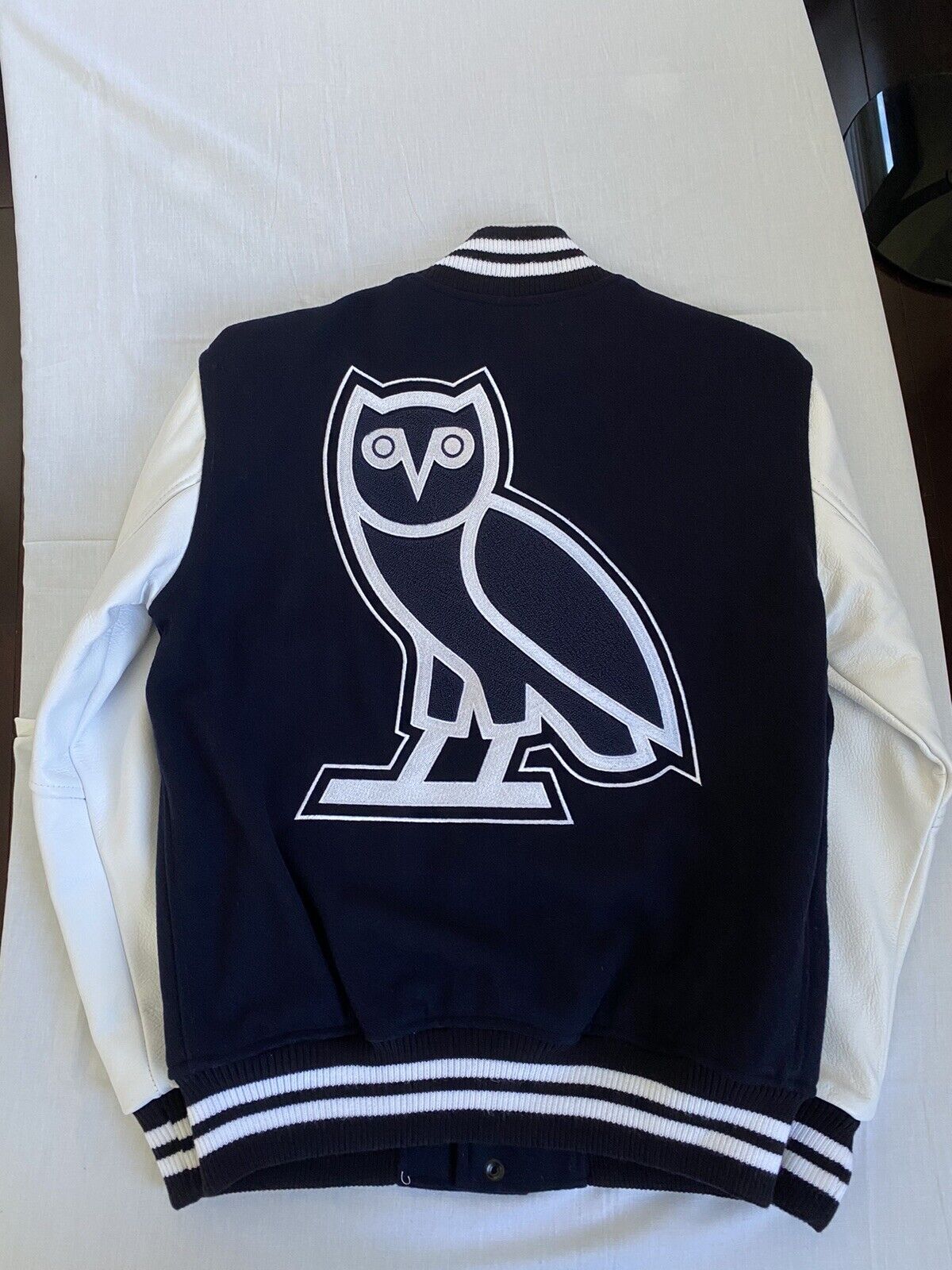 OVO x University of Toronto Varsity Jacket NavyOVO x University of