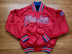 Toronto Blue Jays Red Vintage Satin Jacket