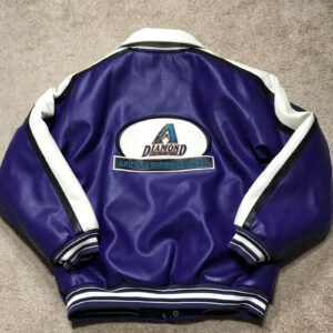 Vintage Arizona Diamondbacks MLB Leather Jacket