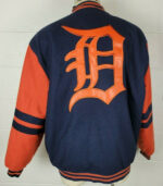 Vintage Detroit Tigers MLB Team Bomber Jacket