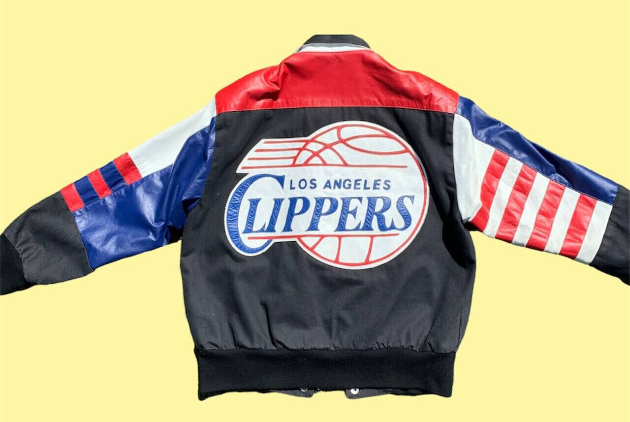 Vintage Jeff Hamilton Los Angeles Clippers Jacket