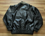 Vintage Las Vegas Raiders Black Leather Jacket