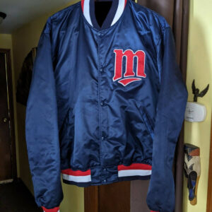 Vintage MLB Team Blue Minnesota Twins Satin Jacket