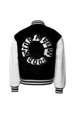 A Few Good Kids Block Logo Black Varsity Jacket