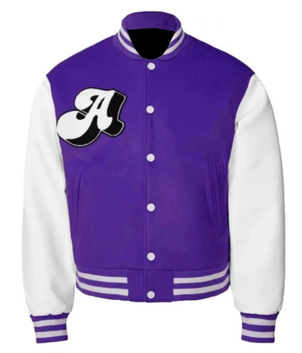 A Few Good Kids Cherub Baseball Varsity Jacket (1) A Few Good Kids Cherub Baseball Varsity Jacket