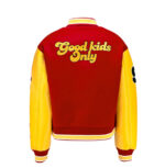 A Few Good Kids Only Red Yellow Baseball Varsity Jacket