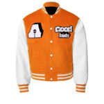 Orange Block Logo A Few Good Kids Varsity Jacket
