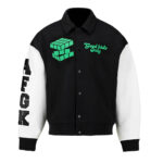 A Few Good Kids Rubix Black Baseball Varsity Jacket