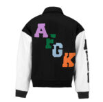 A Few Good Kids Rubix Black Baseball Varsity Jacket