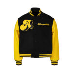 A Few Good Kids Yellow Black Baseball Varsity Jacket