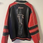 Atlanta Falcons Carl Banks Red Black G III Leather Jacket