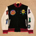 BBC Ice Cream Dropout Running Dogs Varsity Jacket