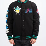 BBC Ice Cream Mayor MC Freeze Black Varsity Jacket