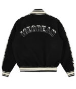 BBC Ice Cream Zebra Black Varsity Jacket