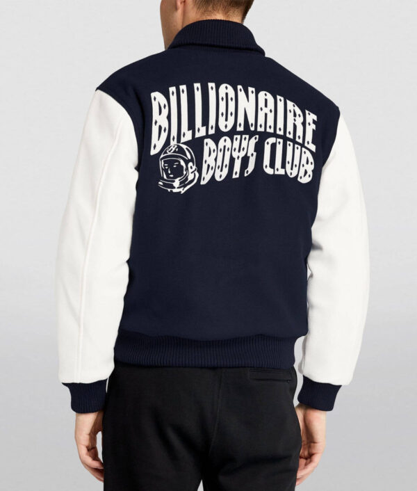 Billionaire Boys Club Astro Blue White Varsity Jacket