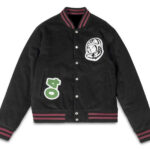 Billionaire Boys Club Black Monies Varsity Jacket