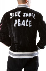 Billionaire Boys Club Black Stardust Velvet Jacket
