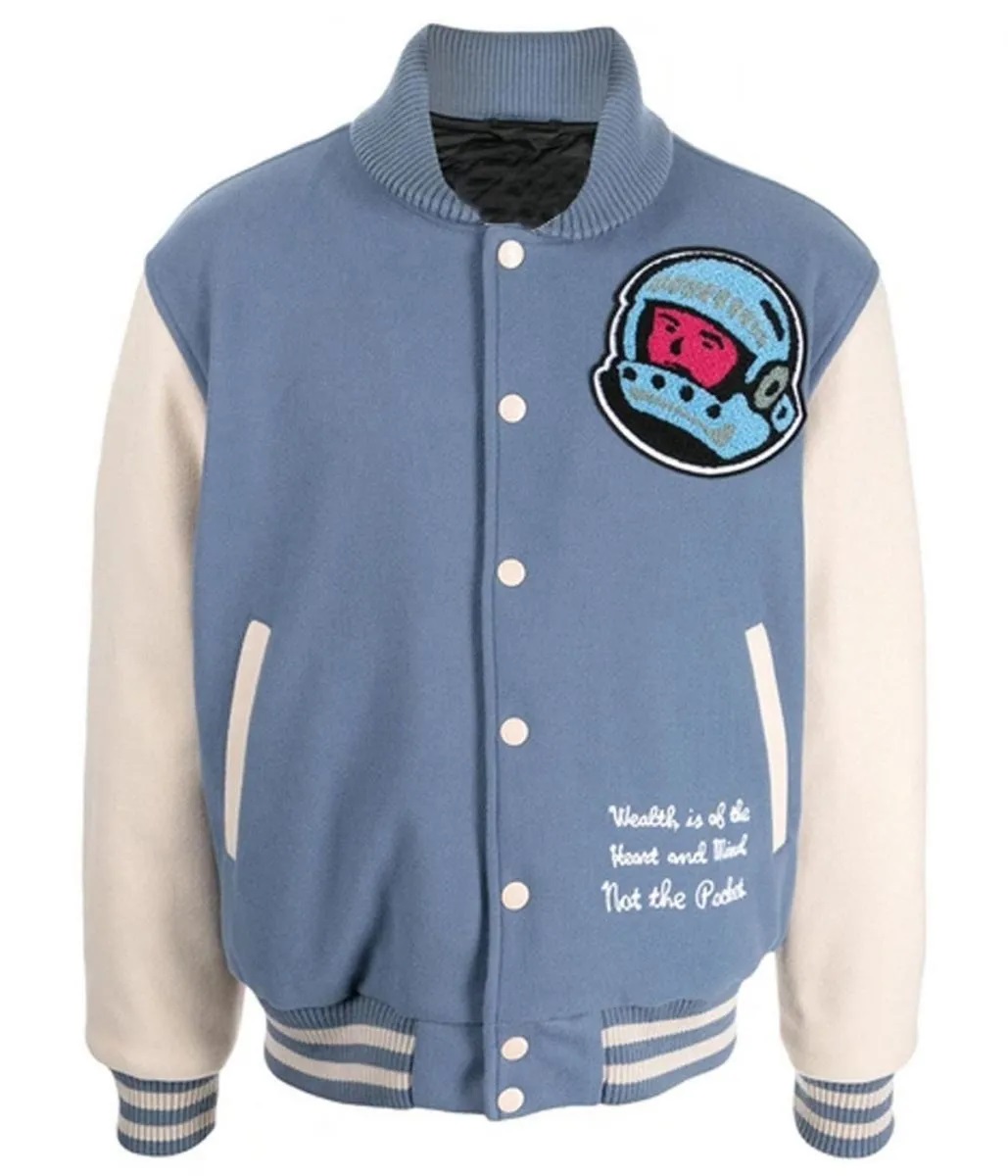 Billionaire Boys Club Cafeteria Spaceman Varsity Jacket (1) Billionaire Boys Club Cafeteria Spaceman Varsity Jacket