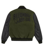 Billionaire Boys Club Green Black Varsity Jacket