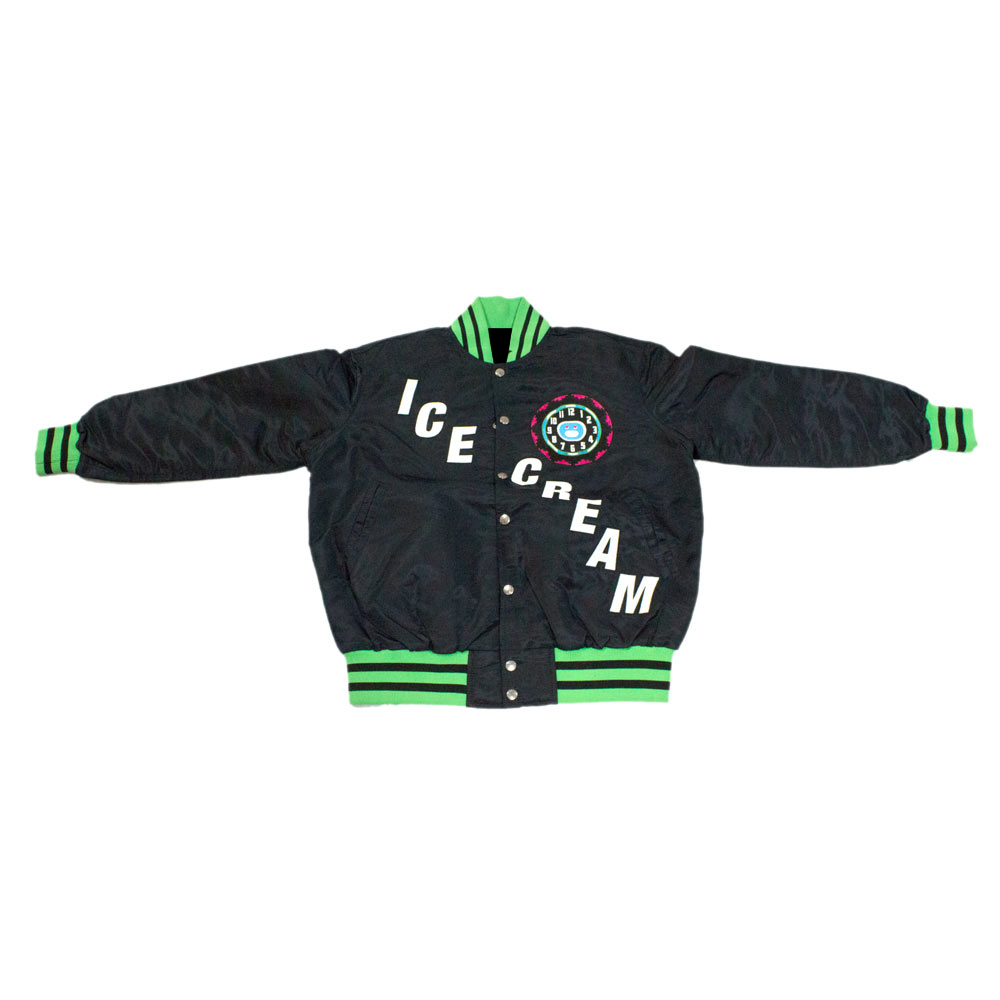 Billionaire Boys Club Ice Cream Satin Bomber Jacket - Maker of Jacket